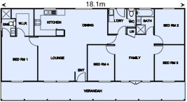 Met-Kit Homes - Steel Frame Budget Kit Homes - Earlwood 4