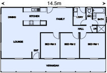 Met-Kit Homes - Steel Frame Budget Kit Homes - Mitchell 3
