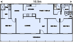 Met-Kit Homes - Steel Frame Budget Kit Homes - Springvale 3